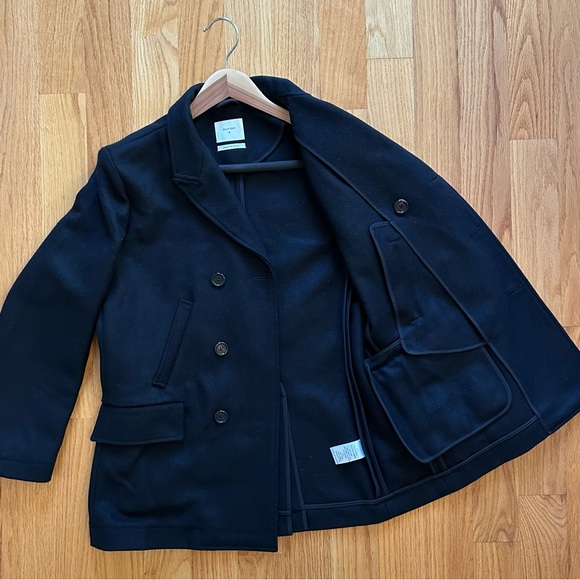 Billy Reid Black Bond Peacoat - Picture 10 of 10